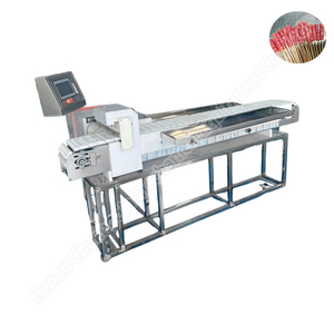 Meat Slicer Skewering Machine for Barbecue Fish and Shrimp Peeling Skewering Machine String Device Meat Skewer Making Machine - Product Image 5