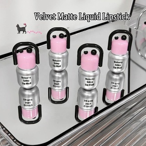 Nouveau design, mini gloss à lèvres en velours mat, longue tenue, haute saturation, maquillage pour les lèvres <span class=keywords><strong>bio</strong></span> et végan pour un usage quotidien - Product Image 2