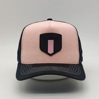 Gorra Deportiva Personalizada de Dos Tonos con Malla, Estilo Camionero, con Hebilla y Visera Curva, MOQ Bajo