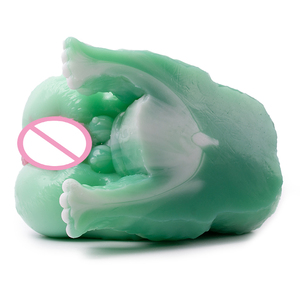 GEEBA Masturbateur Masculin Ultra-Realiste en Silicone Sûr pour le Corps, Modèle Vagin de Poche, Effet Vagin Animal Fantaisie, Jouet Adulte pour Hommes - Product Image 3