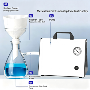 Embudo <span class=keywords><strong>de</strong></span> Porcelana Buchner, Embudo <span class=keywords><strong>de</strong></span> Filtración <span class=keywords><strong>de</strong></span> <span class=keywords><strong>Laboratorio</strong></span>, Embudo <span class=keywords><strong>de</strong></span> Filtración al Vacío <span class=keywords><strong>40</strong></span>/60/80/100/120/150 para Uso en Laboratorios <span class=keywords><strong>de</strong></span> Química - Product Image 5