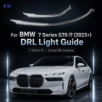 Bandeau lumineux DRL pour BMW Série 7 G70 2023 2024, tube de phare DRL, tube de guidage lumineux, feux de jour