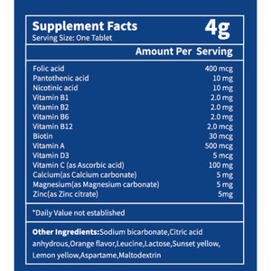 Di alta qualità di reidratazione orale sali di bevande elettrolitiche compresse di idratazione effervescente - Product Image 6