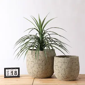 Mano curva mate moderno interior al aire libre casa productos de artesanía macetas de cemento/jardín decoración hormigón pote de flor moldes - Product Image 1