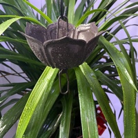 Chaîne de pluie décorative en alliage d'aluminium étanche de 1 mètre pour la dérivation des eaux des gouttières et des avant-toits