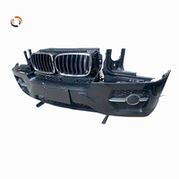 Kit de parachoques delantero usado al por mayor de fábrica con borde de rejilla para BMW X6 E71 parachoques delantero de plástico de segunda mano Original