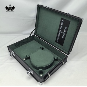 Custodia in similpelle personalizzata OEM per catena cubana hip-hop e ciondolo tennis, ideale per viaggi - Product Image 5
