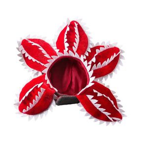 Chapeau en forme de plante carnivore pour chats et chiens, couvre-chef en polyester SML, motif animal, costume décoratif pour animaux de compagnie - Product Image 5