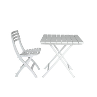Meubles d'extérieur pas chers, table et chaises pliantes portables et légères pour les événements et les fêtes