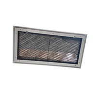 Grilles de ventilation rectangulaires en aluminium pour climatisation de bus universelle, diffuseurs d'air de retour