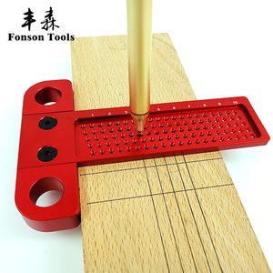 उच्च गुणवत्ता Woodworking टी-वर्ग छेद स्थिति मापने शासक क्रास्ड मार्क - Product Image 6