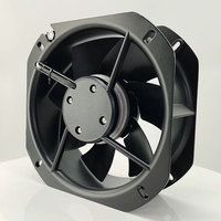 Ventilateur axial compact 225x225mm, cadre en aluminium léger et montage facile pour panneau électrique
