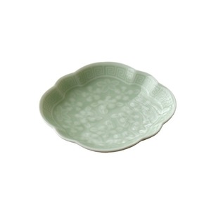 Guanlan Ceramics <b>Small</b> Tea And Snack <b>Tray</b> Solid Porcelain Chinese Zen Style Serving <b>Tray</b> For Residential Use - Product Image 5