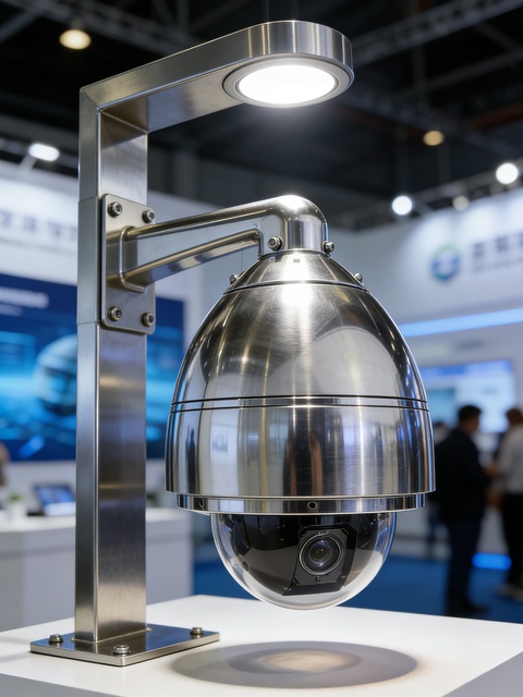 Customizable HD 2MP Explosion Proof PTZ Dome Camera 23x Optical Zoom Stainless Steel Outdoor Security Camera