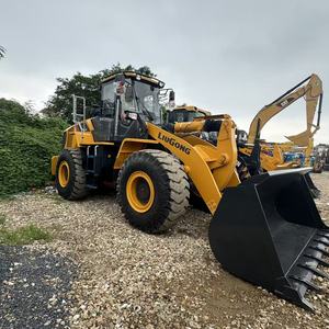 Chargeuse sur pneus d'occasion Liugong <span class=keywords><strong>856H</strong></span> populaire, poids opérationnel 17 tonnes, moteur Cummins, idéale pour les projets de construction en port et en chantier - Product Image 1