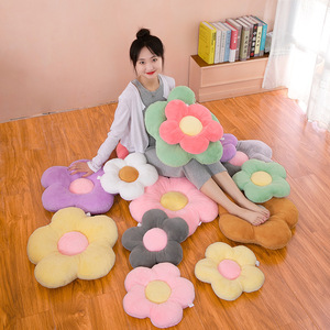 Cuscino in peluche fiore da 35/50cm cuscino in morbida pianta Cartoon sedia cuscino peluche girasole peluche cuscino imbottito - Product Image 2