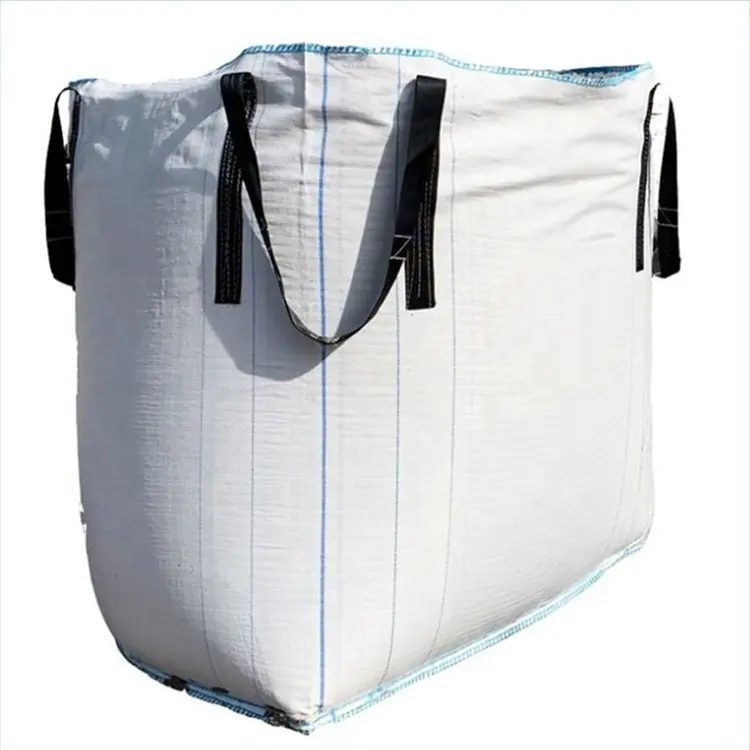 Fábrica diretamente vender fibc bag 100% pp grandes sacos 1000kg flexível recipientes a granel fabricantes