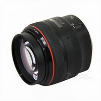 Objectif portrait téléobjectif fixe d'occasion EF 85mm F1.2L II USM plein format pour appareils photo reflex numériques 5D II III IV 6D II 1D X 7D II 80D 90D