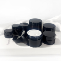Bocaux en verre avec couvercles à vendre – 5g, 10g, 15g, 20g, 30g, 50g, 60g, 100g – Emballage cosmétique en verre ambré pour crème visage et crème contour des yeux