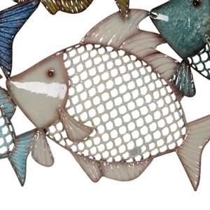Artificiali di Pesce In Metallo Scuola Costiera Pesce di Mare per la Decorazione Della <span class=keywords><strong>Parete</strong></span> di Arte Accessori - Product Image 5