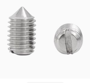 LeGood M2.0x2mm DIN71 Vis de réglage fendue en acier inoxydable 304 avec système métrique à pointe conique - Product Image 2