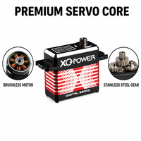 Moteur servo numérique brushless étanche IP67 35KG 8.4V haute tension 0.07s pour voiture, camion, bateau RC - Vente en gros usine