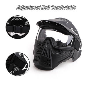 ZLang kostum Cosplay dewasa, kostum penutup wajah dalam rangka pembentuk setengah wajah silikon masker 3D - Product Image 5