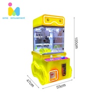 Machine à griffes ultra-mini en forme de bec de canard, machine à griffes en plastique commerciale avec capsules pour les joueurs en vente