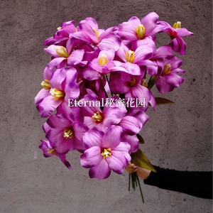 Pequeño Libro Rojo con Flores de Tulipán Artificiales de Seda, Decoración para Bodas y Hogar - Product Image 5