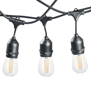 Guirnalda de Luces LED E26 E27 para Exteriores, Bombillas de Vidrio Impermeables, 25000 Horas de Duración, Certificación CE - Product Image 5
