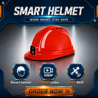 Helm Kamera AI 4G Cerdas untuk Pekerja Bawah Tanah dengan Deteksi Bahaya & Pemantauan Jarak Jauh