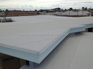 Membrane en caoutchouc <span class=keywords><strong>EPDM</strong></span> vulcanisé blanc de 1,2 mm pour toiture plate, imperméable, design moderne WENRUN, pour bassin, garantie 5 ans+, protection UV - Product Image 4