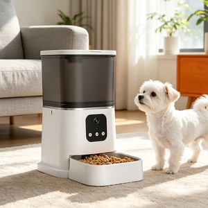 Smart Automatic Pet Feeder Comedero Automático Smart Feeder Pet WiFi One <b>Button</b> Emergency Manual Feeding Mode - Product Image 1