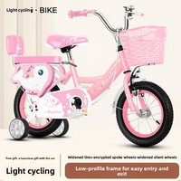 Vélo pour enfants, garçons et filles, 3-9 ans, tailles 12-20 pouces, avec roues d'apprentissage