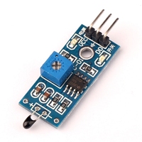 Kit modul Sensor suhu 5V yang dapat disesuaikan dengan antarmuka Analog/Digital untuk proyek mikrokontroler