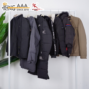 KungFu KingAAA Veste <span class=keywords><strong>matelassée</strong></span> en coton d'occasion pour <span class=keywords><strong>homme</strong></span>, style bomber, vintage, chaude, pour l'hiver, décontractée, en balles - Product Image 2