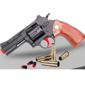 Revolver 357 jouets manuels pistolets fusil à balles souples jeu de tir à Air pour enfants pistolet jouet EVA pistolets à balles souples