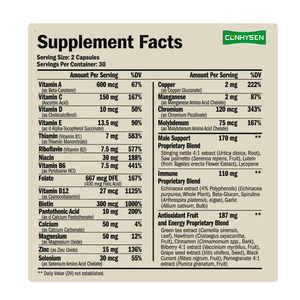 Premium Multivitamin Capsules 20 <strong>Vitamins</strong> Minerals for Energy Boost <strong>Memory</strong> Support Focus <strong>Enhancement</strong> and Overall Wellness - Product Image 2