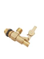 Robinet à flotteur à bille en laiton robuste, manuel, raccord fileté haute pression 1/2 pouce, certifié NSF/UPC/ISO9001 (-20°C~120°C) pour