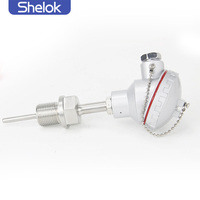 Thermocouple de Protection Ip65 capteur thermocouple de type k de type j transmetteur de sonde de capteur de température rtd PT100