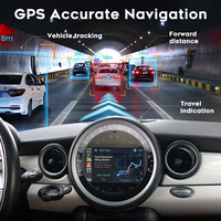 Autoradio Multimédia Écran IPS Android 14 de 7 Pouces avec GPS et Caméra 360 pour Mini Cooper R56 2007 2008 2009 2010
