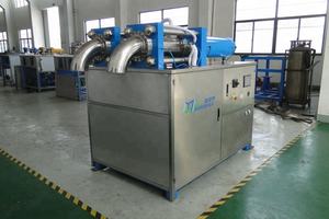 Machine à glace sèche industrielle avec moteur en acier inoxydable 304 1200W de puissance pour améliorer la cérémonie - Product Image 6