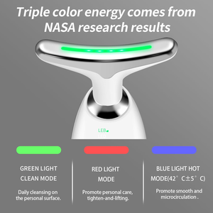 Home SPA Facial and Neck <b>Massager</b> Handheld Rechargeable Beauty Device for Skin Care Home Use - Product Image 3