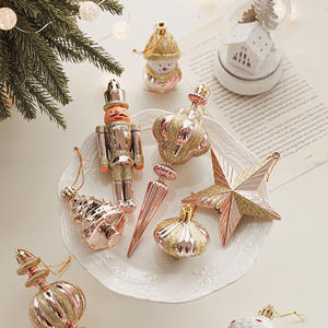 Recién llegado, adornos colgantes para árboles de Navidad, colgante de Navidad de plástico, decoración de Navidad para regalos para el hogar - Product Image 3