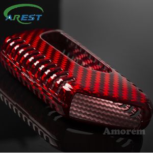 Funda de fibra de carbono para llave de coche, carcasa para Seat Leon <span class=keywords><strong>Cupra</strong></span> MK4 <span class=keywords><strong>2020</strong></span> 2021 / <span class=keywords><strong>Cupra</strong></span> formor/Skoda Octavia A8 <span class=keywords><strong>2020</strong></span> 2021 - Product Image 4