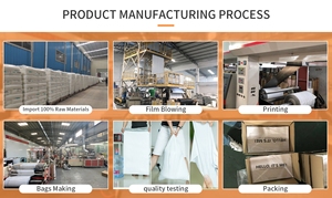 Tùy chỉnh Tote tay nhựa dây kéo bao bì bao bì PE tùy chỉnh in Dây Kéo Túi cá nhân <span class=keywords><strong>Zip</strong></span> khóa túi - Product Image 6