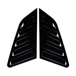 Audi A3 S3 8Y Hatchback 2021+ Rear Window Louver Decal Carbon Fiber Texture Adhesive Exterior Modification - Product Image 5