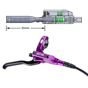 เบรกดิสก์ไฮดรอลิกจักรยานเสือภูเขา <span class=keywords><strong>ZTTO</strong></span> MTB 4 ลูกสูบ รุ่น M840 พร้อมแผ่นระบายความร้อน ระบบแรงดันน้ำมัน สำหรับจักรยานเสือหมอบ โรเตอร์คาลิปเปอร์แบบ IS PM Mount - Product Image 5