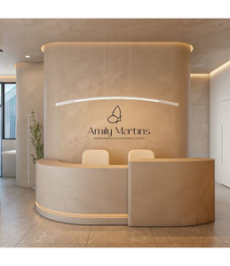 Vente de comptoirs d'accueil en marbre artificiel <span class=keywords><strong>à</strong></span> <span class=keywords><strong>venir</strong></span> pour hôtel Infinity - Product Image 1
