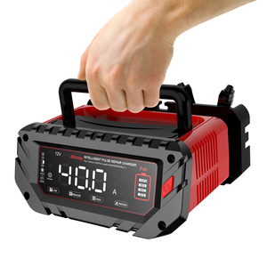 <span class=keywords><strong>Chargeur</strong></span> de batterie HTRC P40 haute puissance 480W 40A 12V-24V DC/AC pour voiture, moto, LiFePO4, AGM, plomb-acide, avec port QC4.0 et matériau ignifuge <span class=keywords><strong>PC</strong></span> - Product Image 2